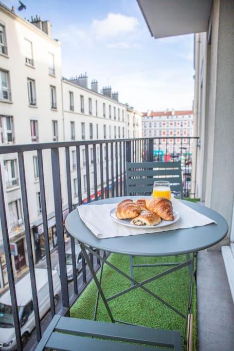 Grand 2 Pieces Balcon Parking Porte Paris Обервилье Экстерьер фото